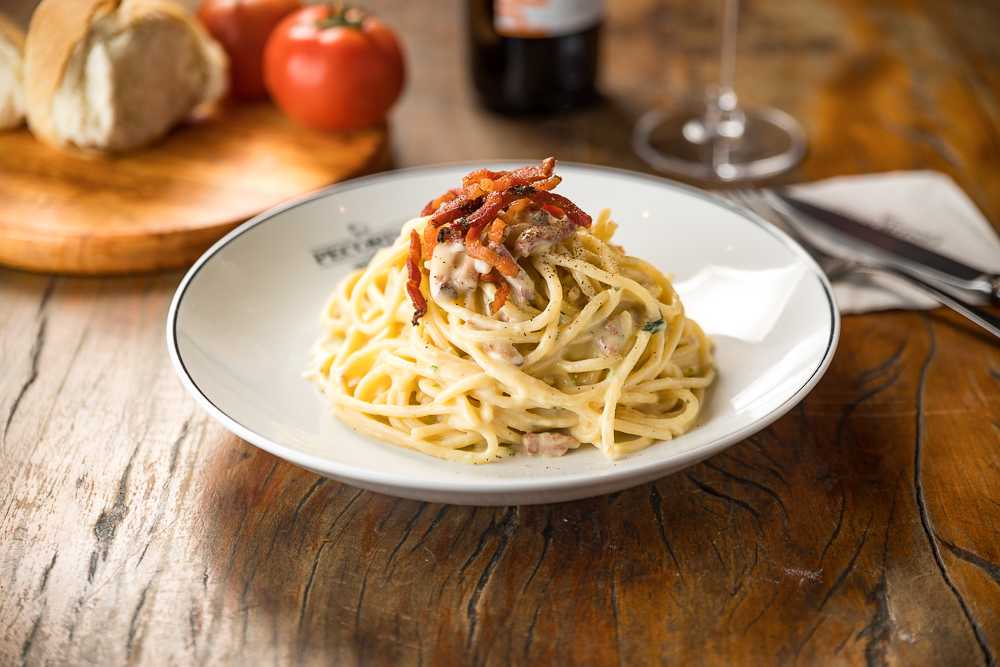 Spaghetti alla carbonara do Pecorino Bar & Trattoria